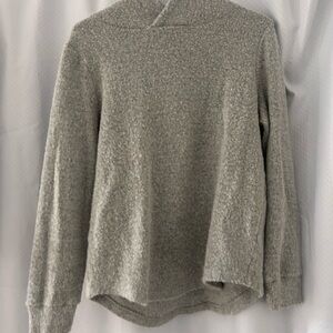 LOFT Gray Knit Sweater